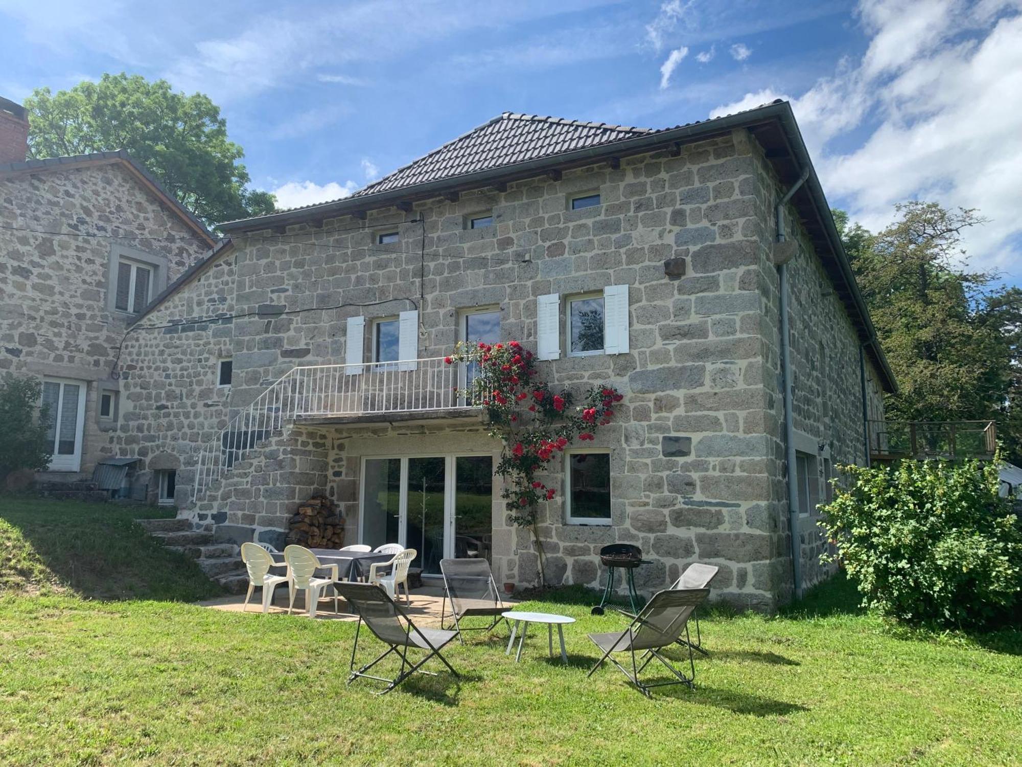 Willa Ferme Au Calme A 15Mn Du Chambon Sur Lignon Saint-Jeures Zewnętrze zdjęcie